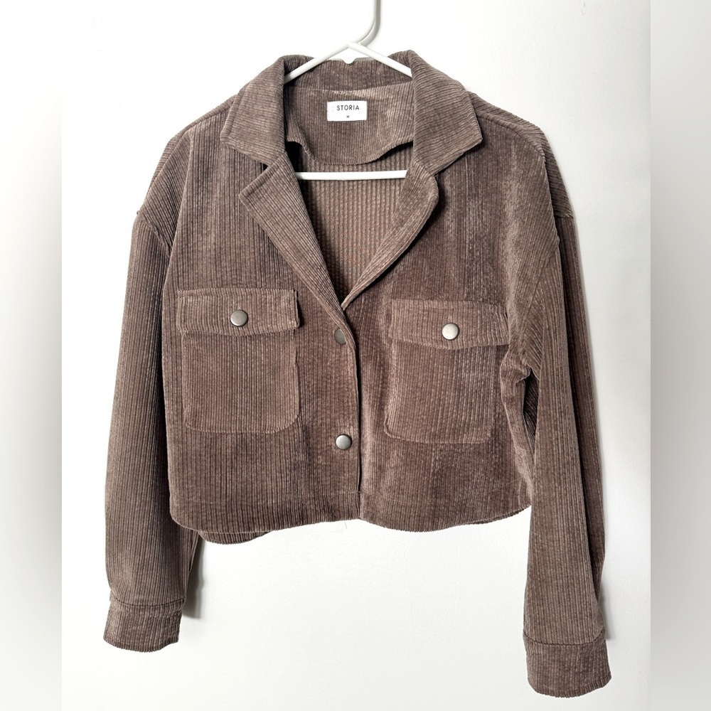 Storia Corduroy Brown Jacket